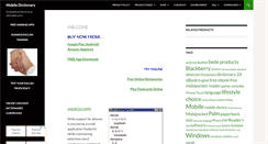 Desktop Screenshot of mobiledictionary.co.uk